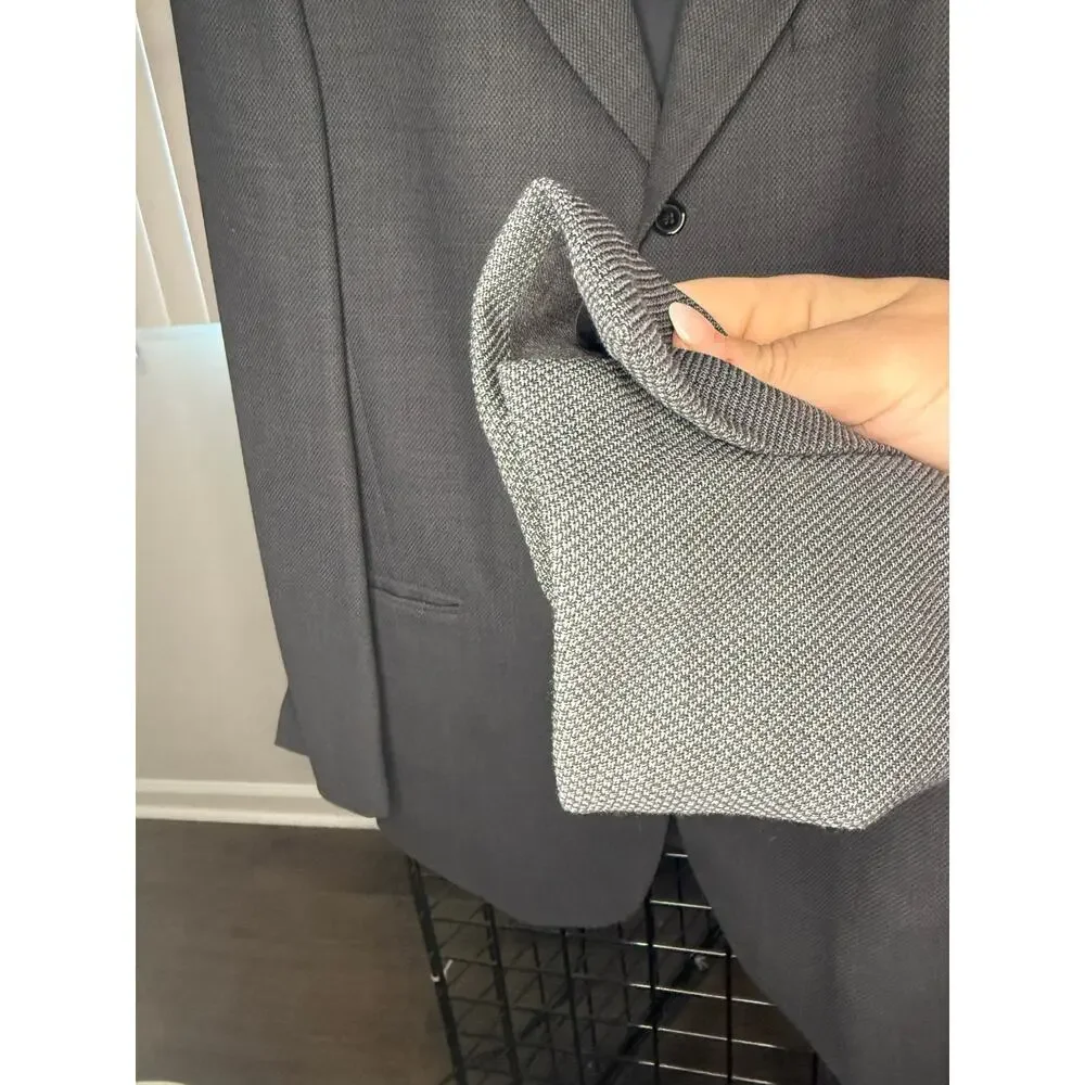 Donna Karan Signature Men's Wool Blazer Size 43L